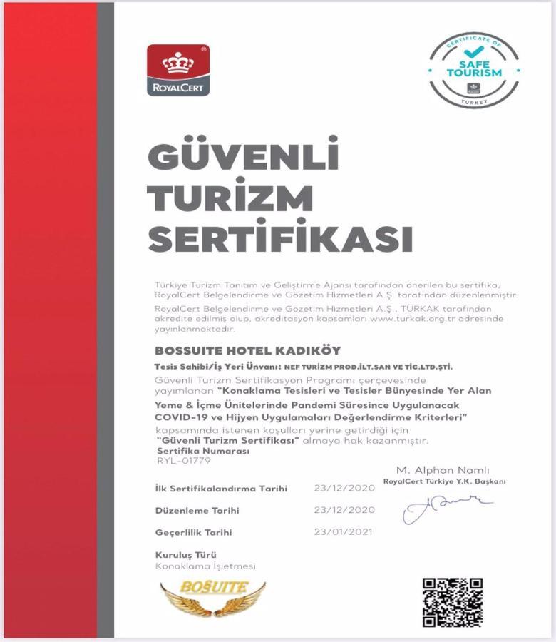 Hotel Bossuite Kadikoy Provincia di Provincia di Istanbul Esterno foto